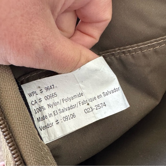 Vintage Eddie Bauer Camera Khaki Utility Crossbody Bag - Picture 4 of 10